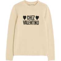 Pulovere Chez Valentino wool Sweater Femei
