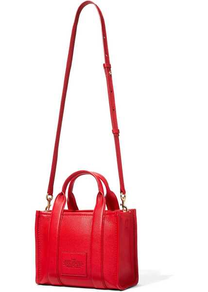 Genti de mana Marc Jacobs The Small Tote Handbag TRUE RED Femei (BM 18863557) 2