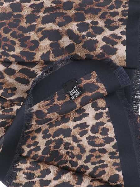 Esarfe NILI LOTAN Nili Lotan Scarfs BROWN Femei (BM 18863919) 3