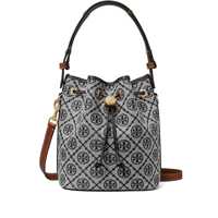Genti de mana Tory Burch Bucket Bag With Woven Jacquard Pattern Femei