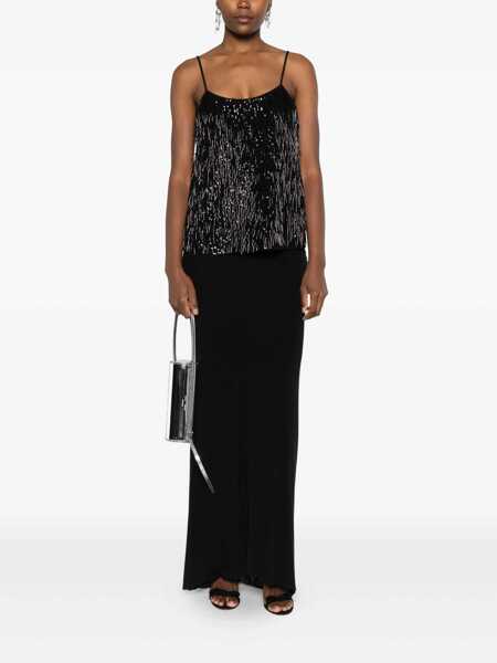 Topuri TWINSET Twinset Top Black Femei (BM 18864234) 2