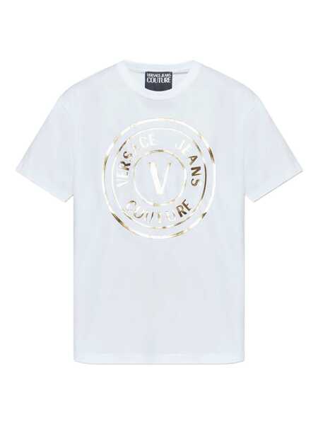 Topuri Versace Jeans Couture Versace Jeans Couture T-Shirts And Polos WHITE Barbati (BM 18864912) 1