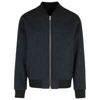 Geci Dries Van Noten Men'S Black Cotton Blend Reversible Jacket Barbati