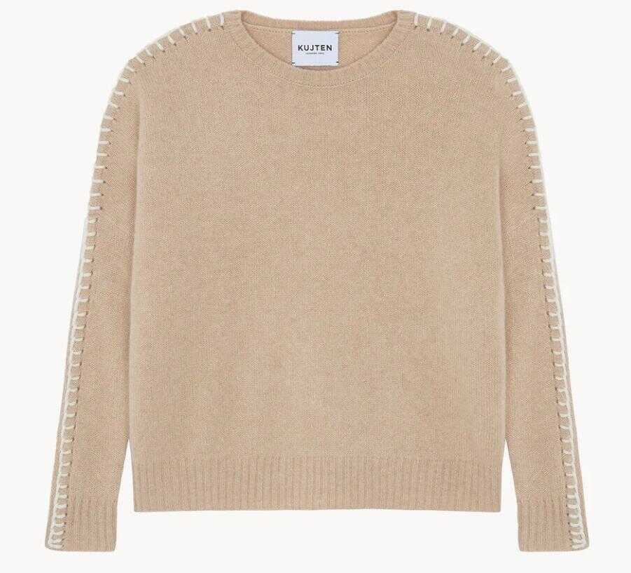 Pulovere KUJTEN Kujten Jerseys Beige Femei (BM 18865848) 1