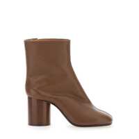 Bocanci 'Tabi' Brown Ankle Boots With Pre-Shaped Toe In Leather Woman Femei