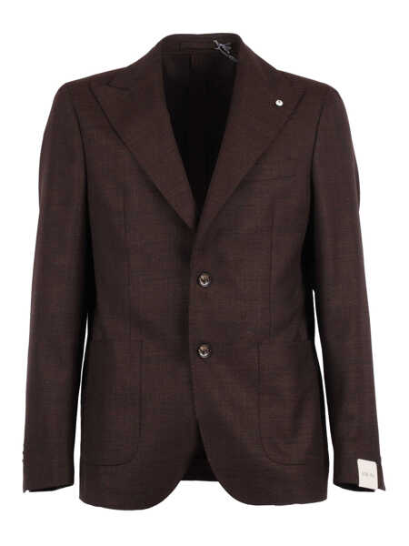 Paltoane Lbm 1911 Lubiam Jacket Brown Barbati (BM 18867633) 1