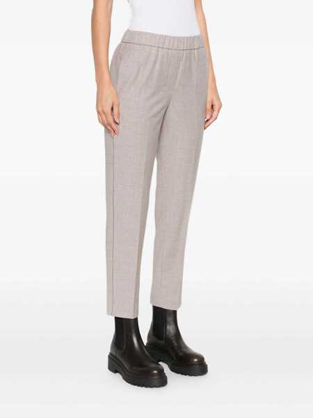 Pantaloni Peserico WOMAN TROUSERS Beige Femei (BM 18867696) 3
