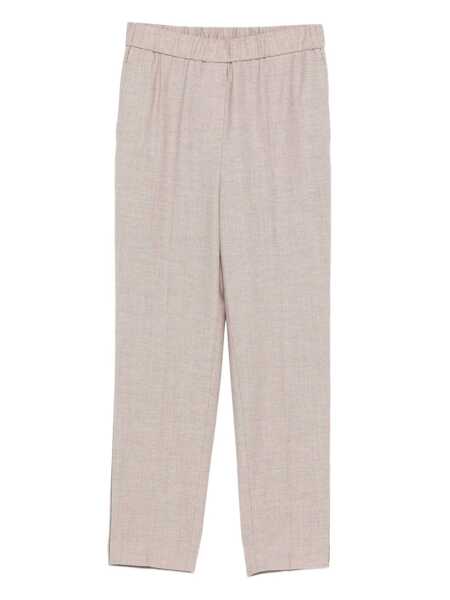 Pantaloni Peserico WOMAN TROUSERS Beige Femei (BM 18867696) 1