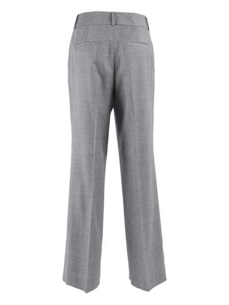 Pantaloni Peserico WOMAN TROUSERS Gray Femei (BM 18867705) 2