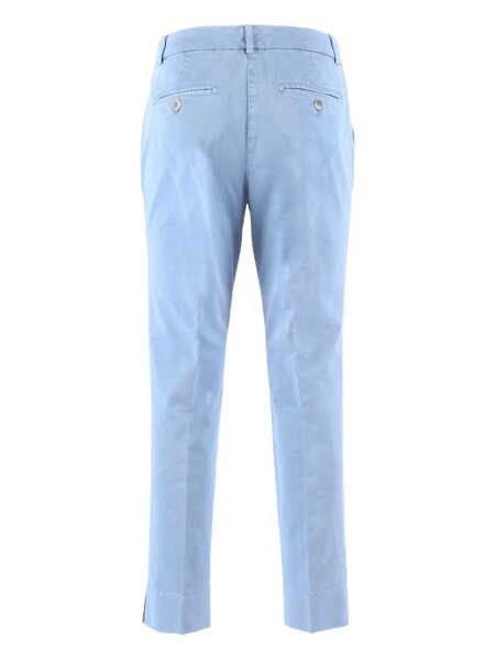Pantaloni Peserico WOMAN TROUSERS Light Blue Femei (BM 18867750) 2