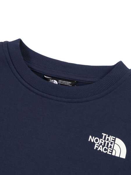 Bluze de trening The North Face Kids TEEN BOX NSE REGULAR CREW Summit Navy/Dusk Blue Blue Fete (BM 18867876) 3