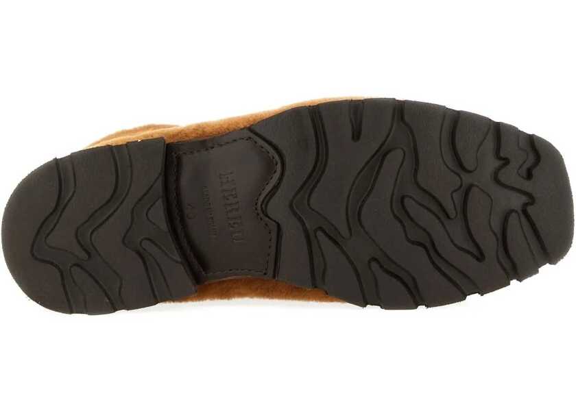 Cizme scurte HEREU Boot With Zipper Armenta BROWN Femei (BM 18868054) 5