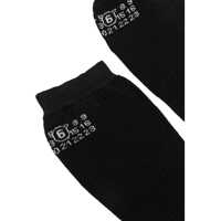 Sosete Dama - Sosete MM6 Maison Margiela High Socks. BLACK Femei (BM 18868108) - B-mall.ro
