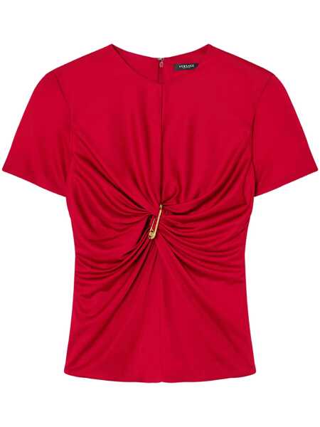 Topuri Versace Versace Safety Pin Top RED Femei (BM 18869643) 1