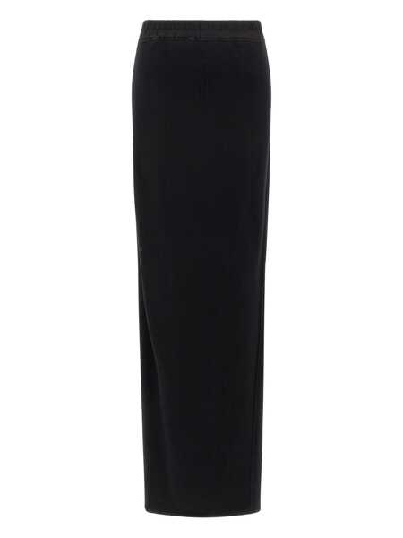 Fuste Rick Owens Rick Owens Drkshdw Phleg Pillar Skirt Black Femei (BM 18870645) 2