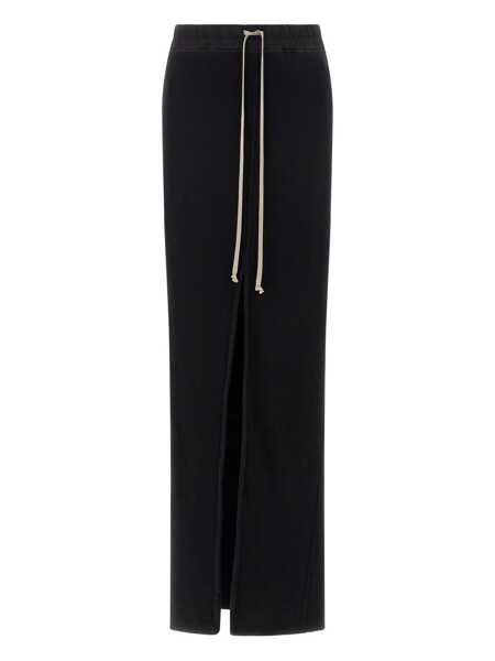 Fuste Rick Owens Rick Owens Drkshdw Phleg Pillar Skirt Black Femei (BM 18870645) 1