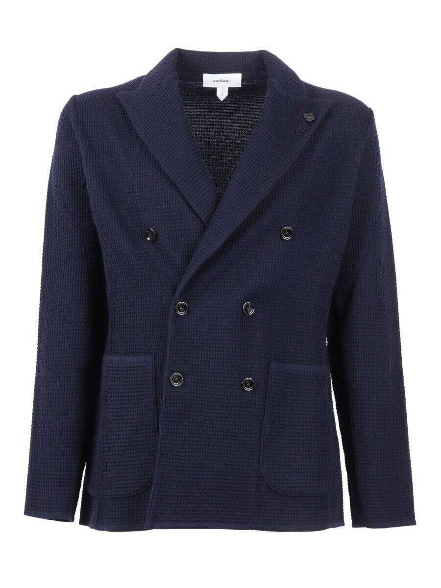 Costume Lardini Lardini Single-Breasted Jacket BLUE Barbati (BM 18872466) 1