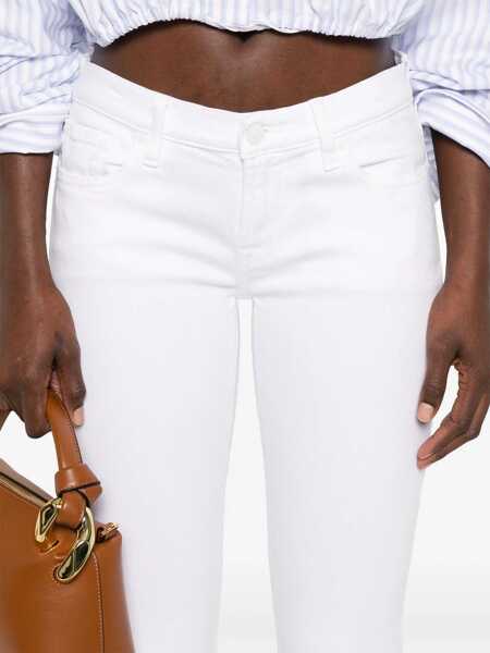 Blugi drepti 7 For All Mankind ORIGINAL BOOTCUT TAILORLESS Broken Twill White White Femei (BM 18874614) 5
