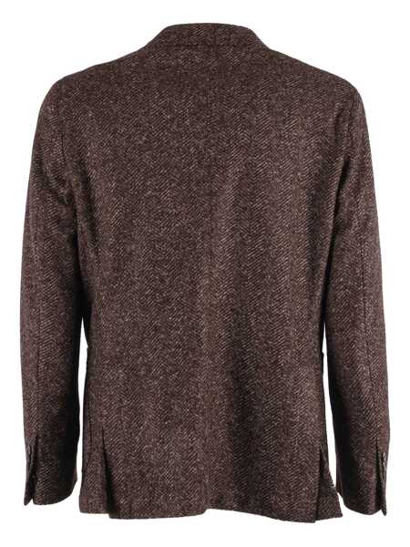 Paltoane BRERAS MILANO JACKET Brown Barbati (BM 18874638) 2