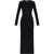 Versace Wool Dress With Buttons BLACK