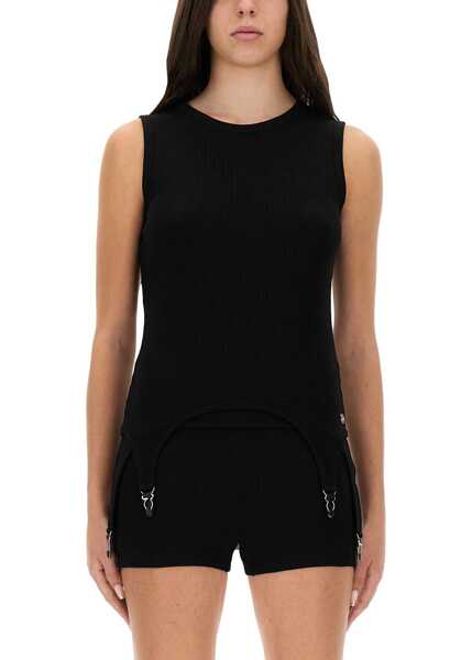 Bluze Jean Paul Gaultier Top With Garter Detail BLACK Femei (BM 18874828) 1