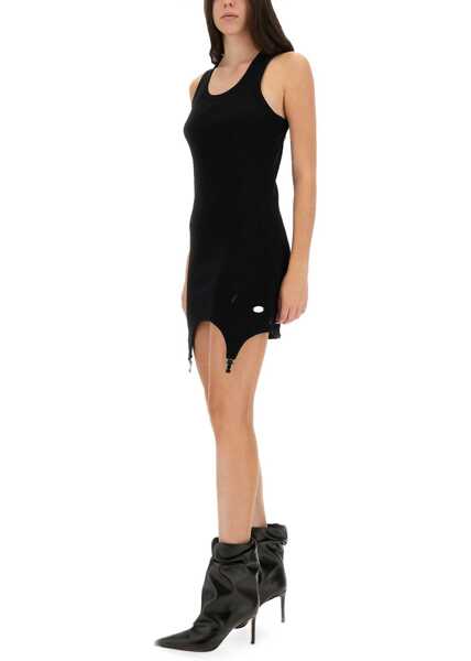Rochii casual Jean Paul Gaultier Dress With Garter Detail BLACK Femei (BM 18874831) 2