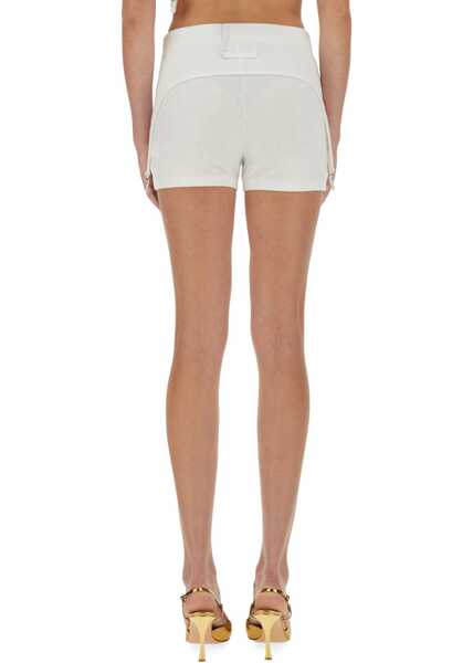 Pantaloni scurti Jean Paul Gaultier Mini Shorts The Garter WHITE Femei (BM 18874864) 3