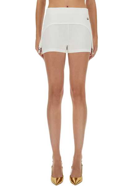 Pantaloni scurti Jean Paul Gaultier Mini Shorts The Garter WHITE Femei (BM 18874864) 1