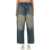 MOSCHINO JEANS Cotton Denim Pants BLUE