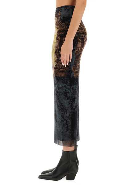 Fuste casual Jean Paul Gaultier Mdaillon Skirt MULTICOLOUR Femei (BM 18874876) 4