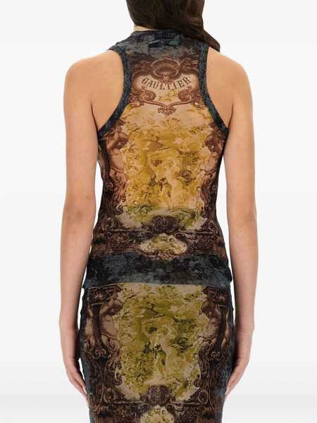 Bluze Jean Paul Gaultier Tank Top Mdaillon MULTICOLOUR Femei (BM 18874882) 4