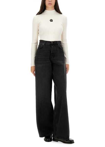 Pulovere casual Kenzo Jersey With Embroidery Boke Flower 2.0 WHITE Femei (BM 18874888) 2