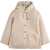 Fay Bimaterial Caban Cape BEIGE