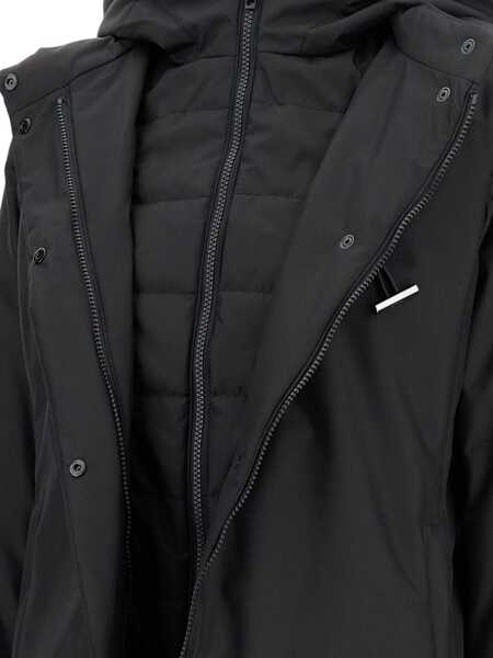 Paltoane Fay Coat With Toggle BLACK Femei (BM 18874963) 3