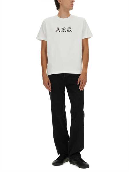 Tricouri A.P.C. T-Shirt Hugo WHITE Barbati (BM 18874969) 2