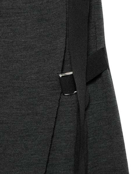 Fuste MRZ Mrz Wool Midi Skirt GREY Femei (BM 18875277) 3