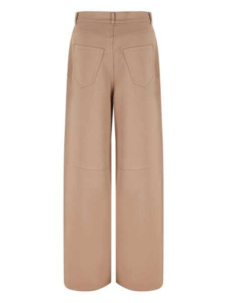 Pantaloni casual Max Mara S Max Mara Trousers Beige Femei (BM 18875577) 2