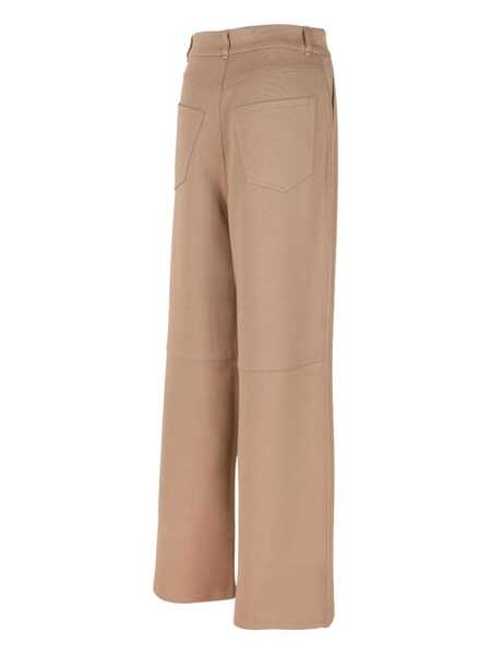 Pantaloni casual Max Mara S Max Mara Trousers Beige Femei (BM 18875577) 3