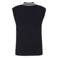 Pulovere Dama pagina 10 - Pulovere SPORTY & RICH Sporty & Rich Lacoste X Sporty & Rich - Zig Zag Knitted Vest BLUE Femei (BM 18876408) - B-mall.ro