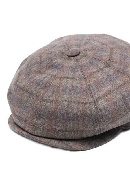 Sepci BORSALINO Borsalino Cesare Wool Cap GREY Barbati (BM 18876450) 2