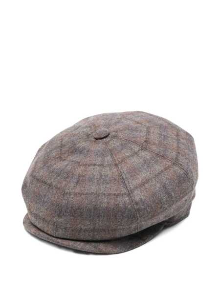 Sepci BORSALINO Borsalino Cesare Wool Cap GREY Barbati (BM 18876450) 1