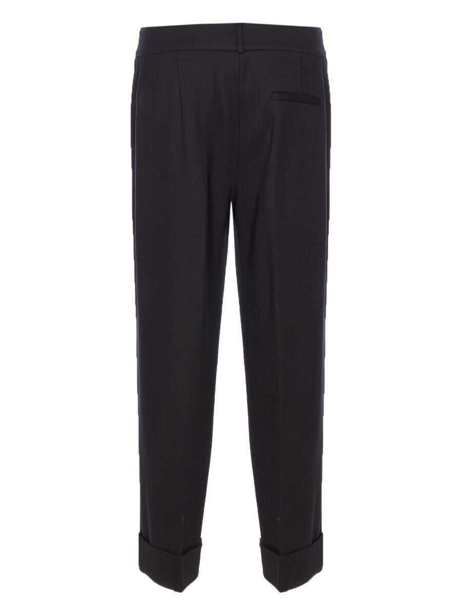 Pantaloni casual Liu Jo Liu Jo Trousers Black Femei (BM 18876552) 2