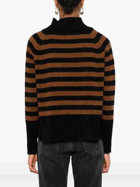 Pulovere Be You Be You Striped Cashmere Sweater BLUE Femei (BM 18876567) 4