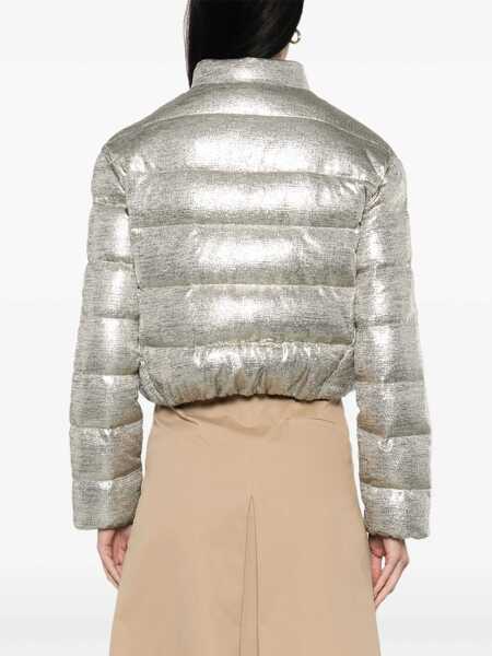 Geci de iarna Moncler Moncler Paillys Short Down Jacket SILVER Femei (BM 18877191) 4