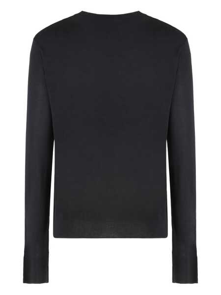 Pulovere Calvin Klein Calvin Klein Crew-Neck Viscose Sweater Black Femei (BM 18877332) 2