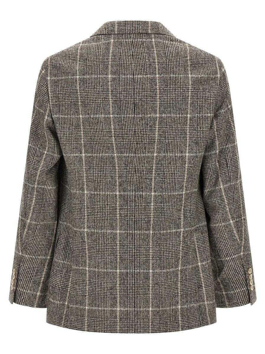 Geci Brunello Cucinelli Brunello Cucinelli Cavallo Blazer MULTICOLOR Barbati (BM 18877602) 2