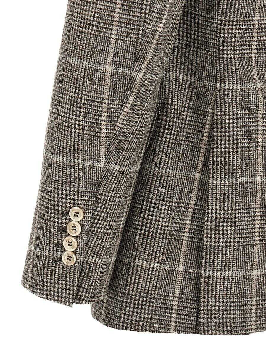 Geci Brunello Cucinelli Brunello Cucinelli Cavallo Blazer MULTICOLOR Barbati (BM 18877602) 4