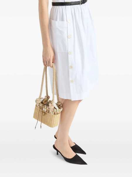 Fuste Prada Prada Skirts WHITE Femei (BM 18877629) 4