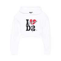 Bluze de trening DSQUARED2 Logo Cotton Hoodie Femei