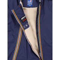 Geci de iarna pentru Baieti - Geci de iarna K-WAY KIDS E. LE VRAI 4.0 SNOTTY ORSETTO DOWN JACKET Blue Baieti (BM 18878715) - B-mall.ro